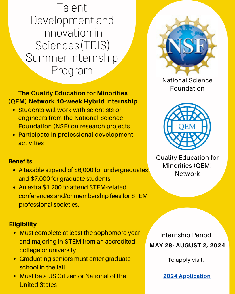 QEM NSF Internship