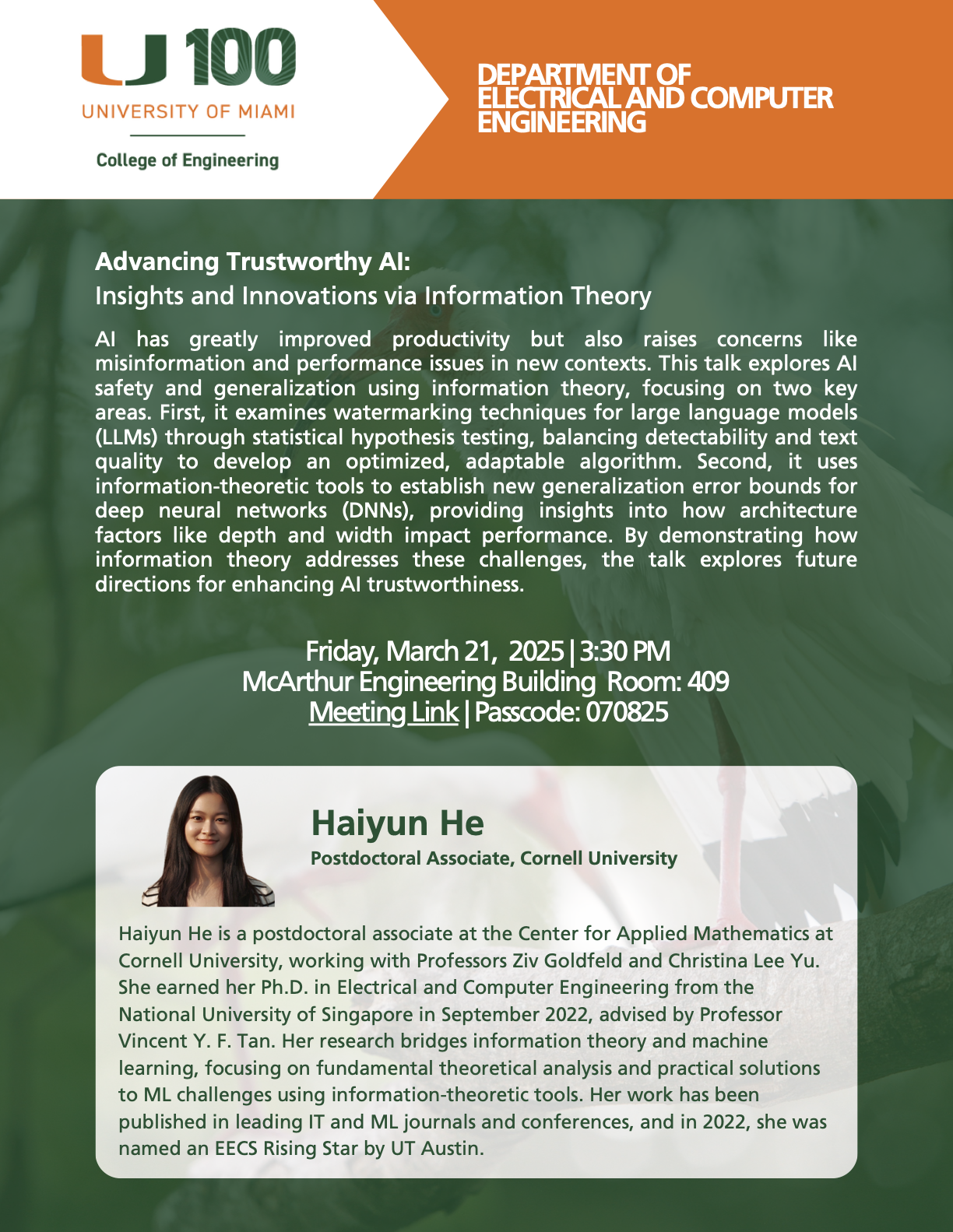 Second Catch Job Flyer